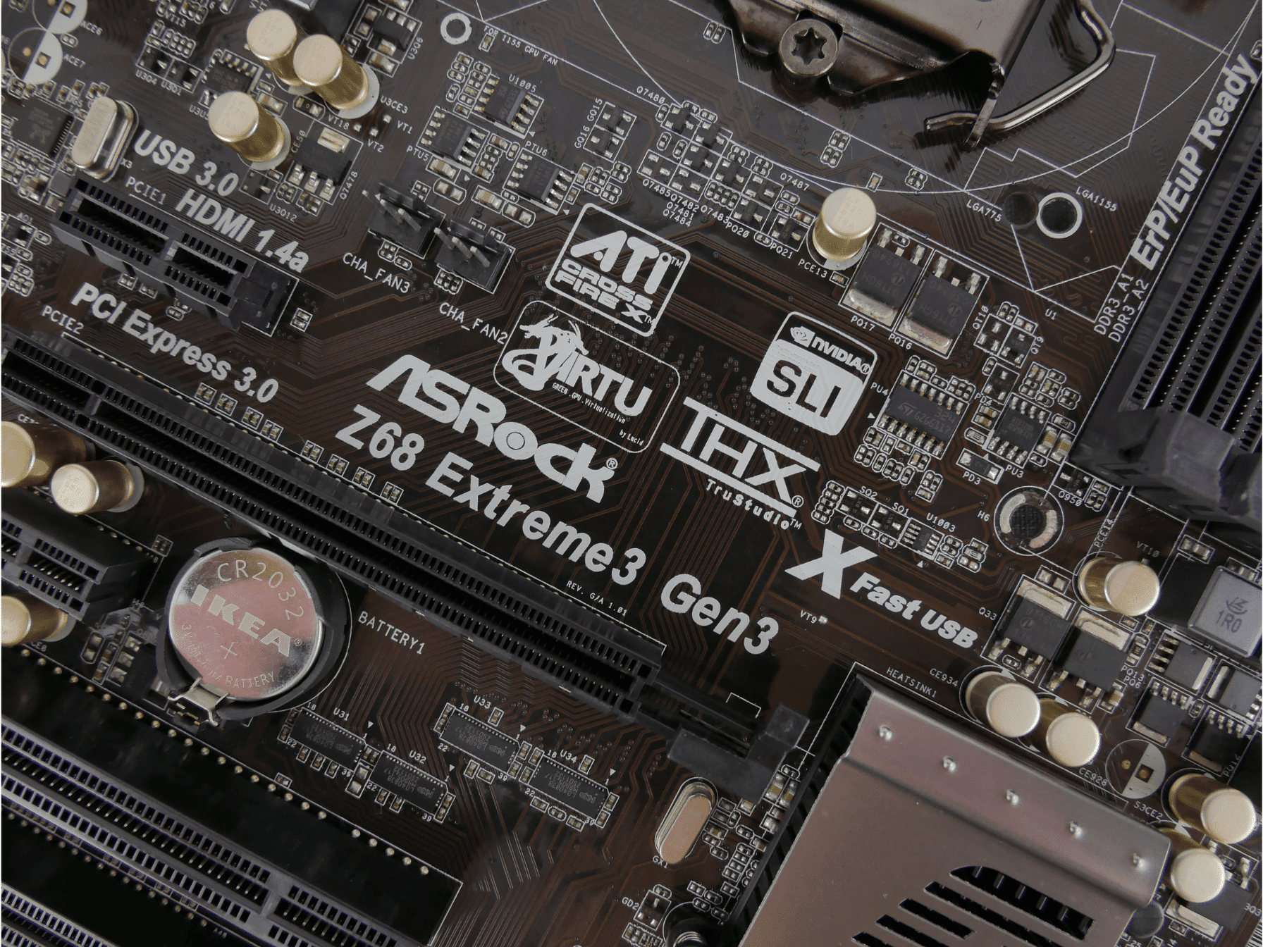 ASRock Z68 Extreme3 Gen3 Intel Z86 Chipset ATX LGA1155 PCRevive