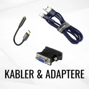 KABLER & ADAPTERE